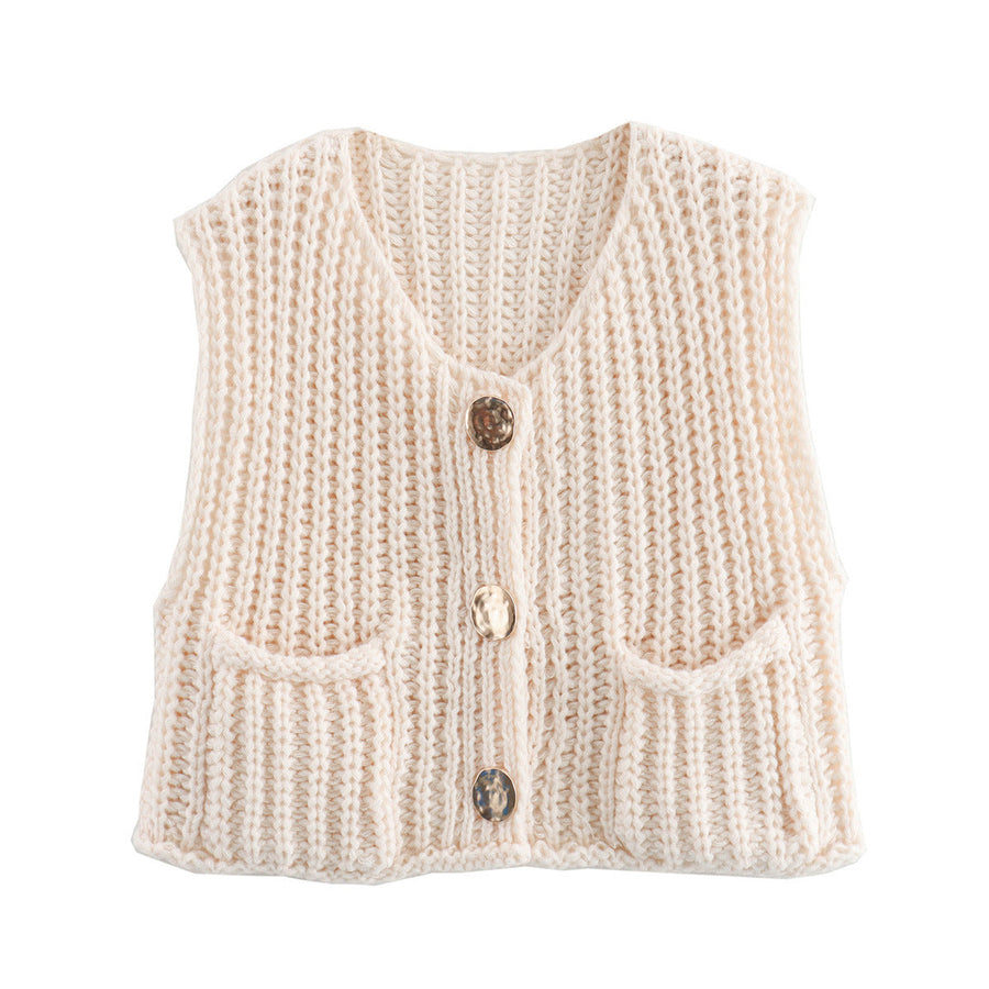 Bo | Knitted style vest