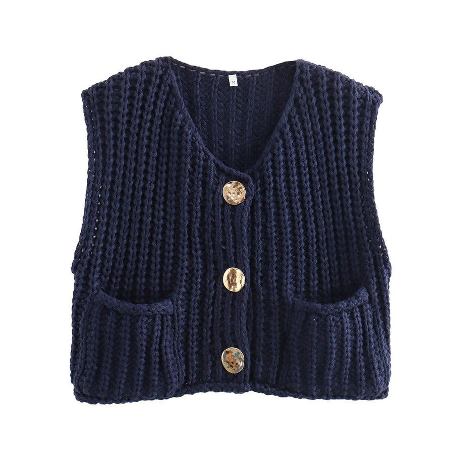 Bo | Knitted style vest